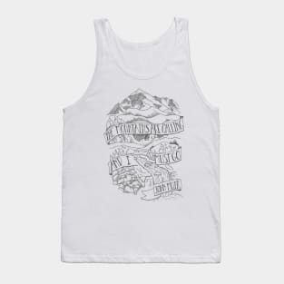 The Mountains Are Calling Tank Top